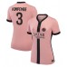 Maillot de foot Paris Saint-Germain Presnel Kimpembe #3 Troisième vêtements Femmes 2024-25 Manches Courtes